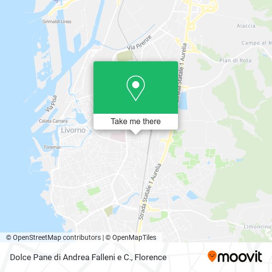 Dolce Pane di Andrea Falleni e C. map