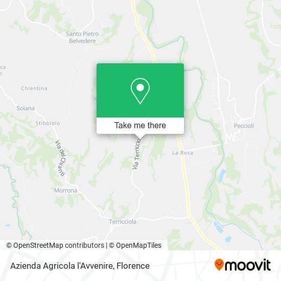 Azienda Agricola l'Avvenire map