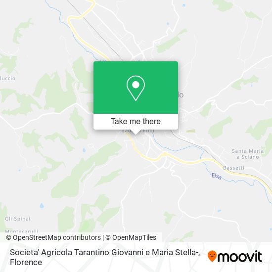 Societa' Agricola Tarantino Giovanni e Maria Stella- map