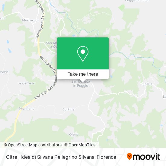 Oltre l'Idea di Silvana Pellegrino Silvana map