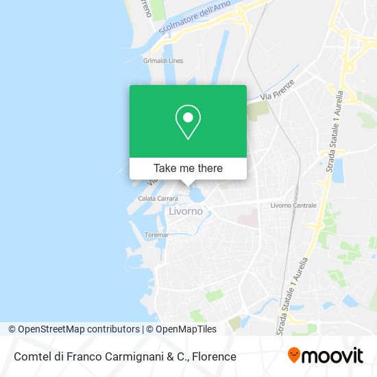Comtel di Franco Carmignani & C. map