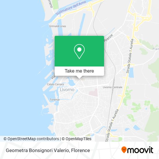 Geometra Bonsignori Valerio map