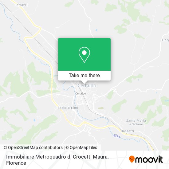Immobiliare Metroquadro di Crocetti Maura map