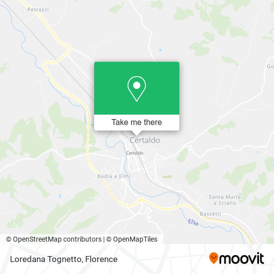 Loredana Tognetto map