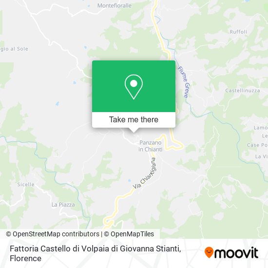 Fattoria Castello di Volpaia di Giovanna Stianti map