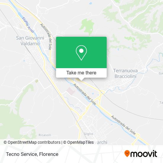 Tecno Service map