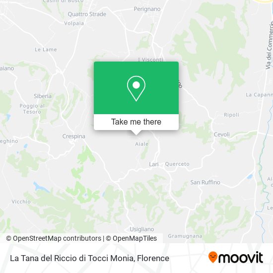La Tana del Riccio di Tocci Monia map