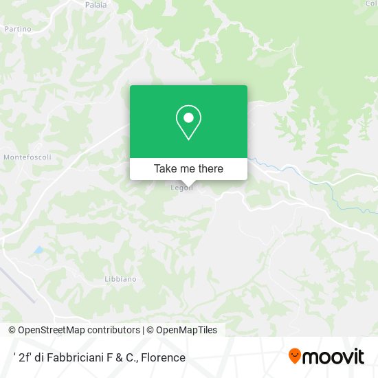 ' 2f' di Fabbriciani F & C. map