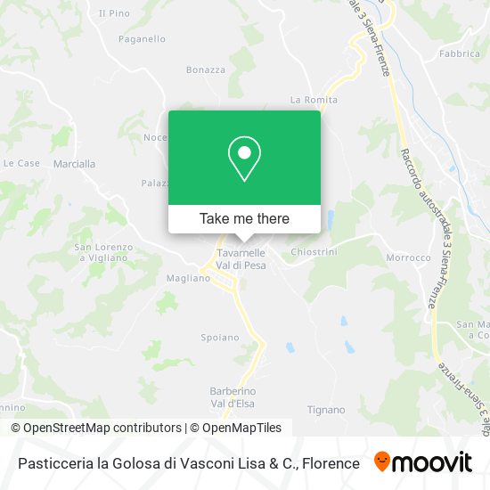 Pasticceria la Golosa di Vasconi Lisa & C. map