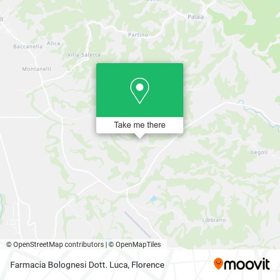 Farmacia Bolognesi Dott. Luca map