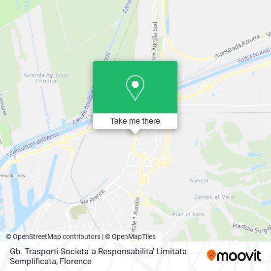 Gb. Trasporti Societa' a Responsabilita' Limitata Semplificata map