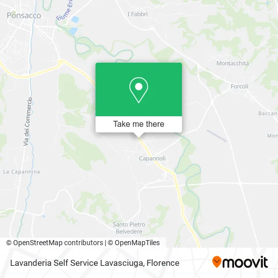 Lavanderia Self Service Lavasciuga map
