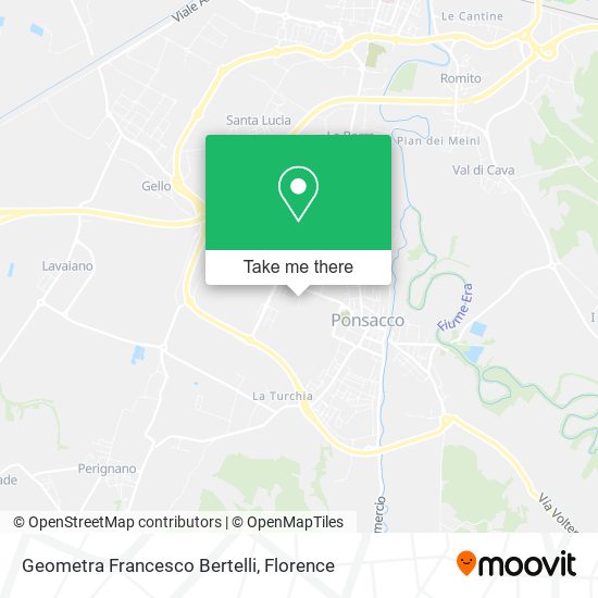 Geometra Francesco Bertelli map