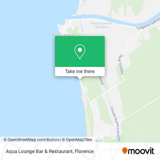 Aqua Lounge Bar & Restaurant map