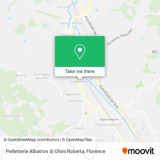 Pelletterie Albatros di Ghini Roberta map