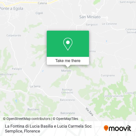 La Fontina di Lucia Basilia e Lucia Carmela Soc Semplice map
