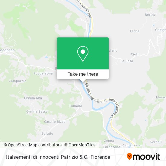 Italsementi di Innocenti Patrizio & C. map