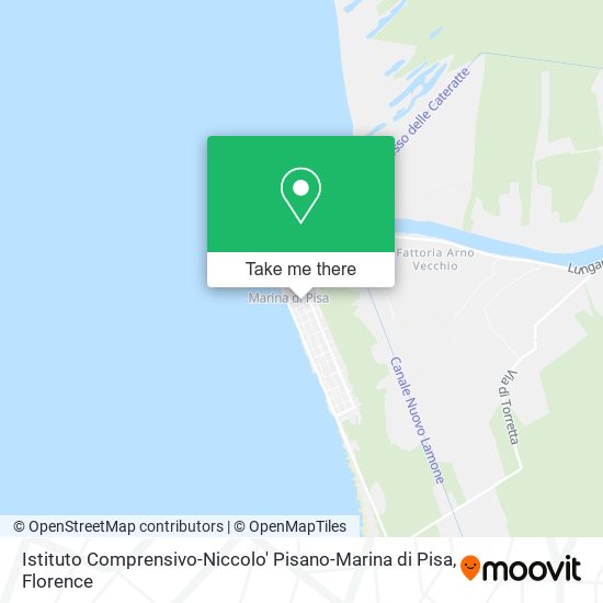 Istituto Comprensivo-Niccolo' Pisano-Marina di Pisa map