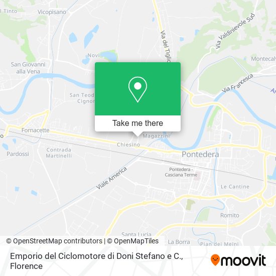 Emporio del Ciclomotore di Doni Stefano e C. map