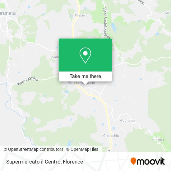 Supermercato il Centro map