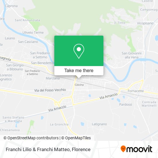 Franchi Lilio & Franchi Matteo map