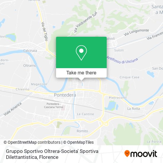 Gruppo Sportivo Oltrera-Societa' Sportiva Dilettantistica map