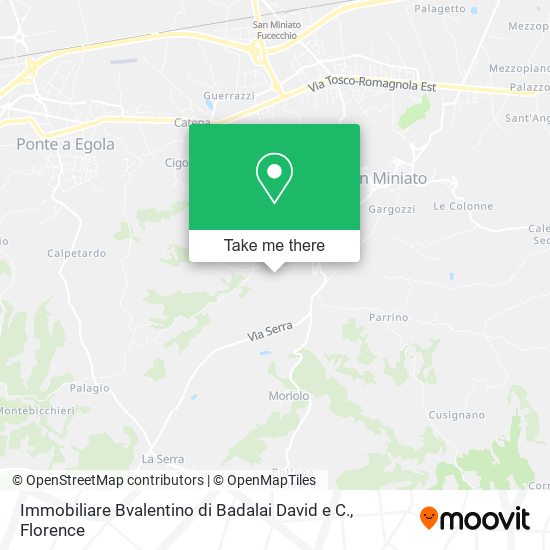 Immobiliare Bvalentino di Badalai David e C. map