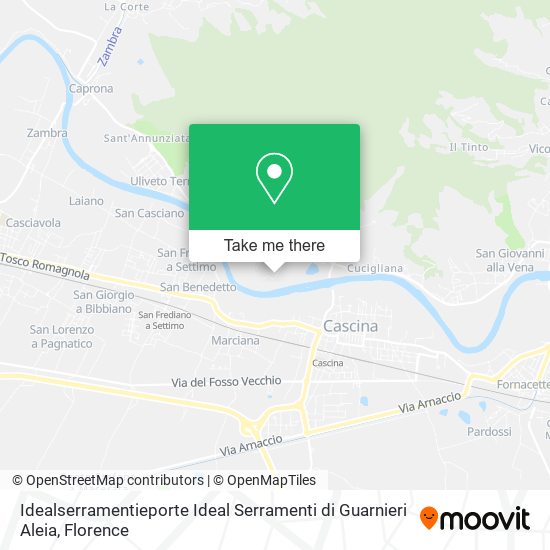 Idealserramentieporte Ideal Serramenti di Guarnieri Aleia map
