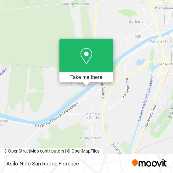 Asilo Nido San Roore map