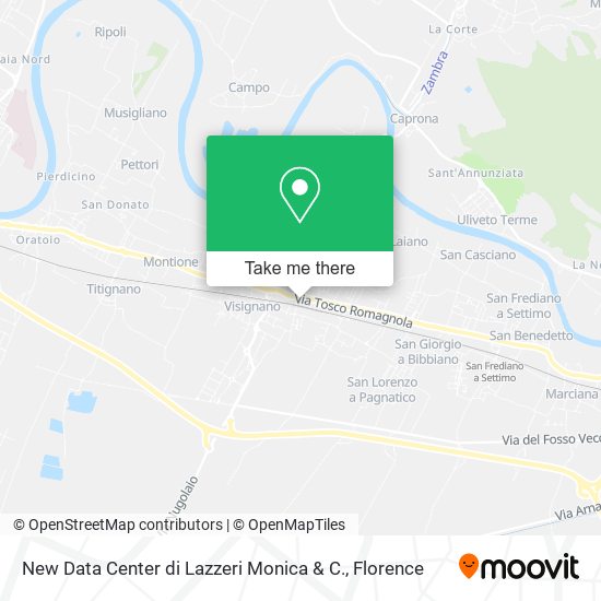 New Data Center di Lazzeri Monica & C. map
