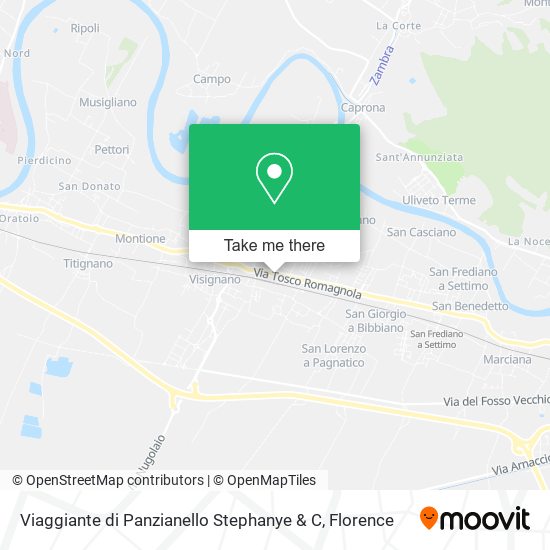 Viaggiante di Panzianello Stephanye & C map