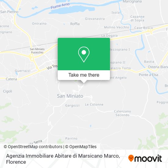 Agenzia Immobiliare Abitare di Marsicano Marco map