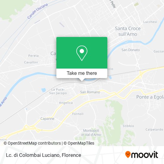 Lc. di Colombai Luciano map
