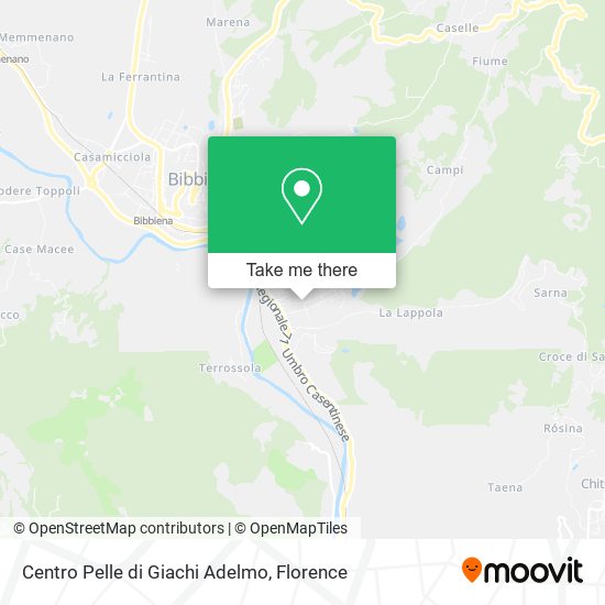 Centro Pelle di Giachi Adelmo map