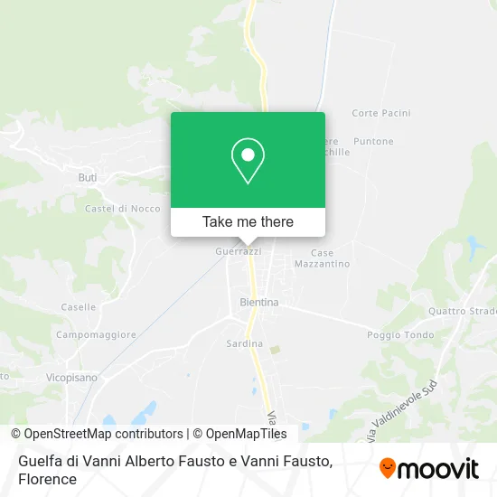 Guelfa di Vanni Alberto Fausto e Vanni Fausto map