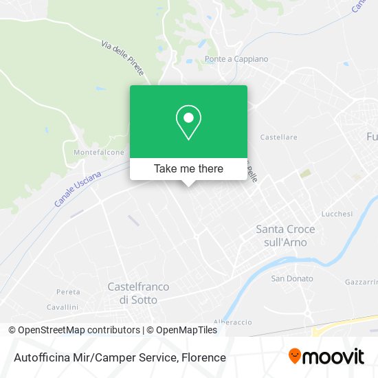 Autofficina Mir/Camper Service map