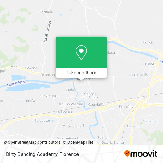 Dirty Dancing Academy map