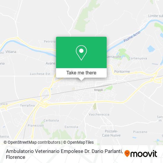 Ambulatorio Veterinario Empolese Dr. Dario Parlanti map