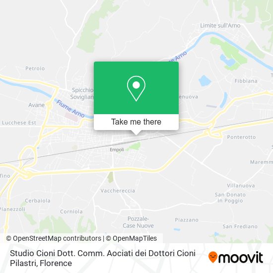 Studio Cioni Dott. Comm. Aociati dei Dottori Cioni Pilastri map