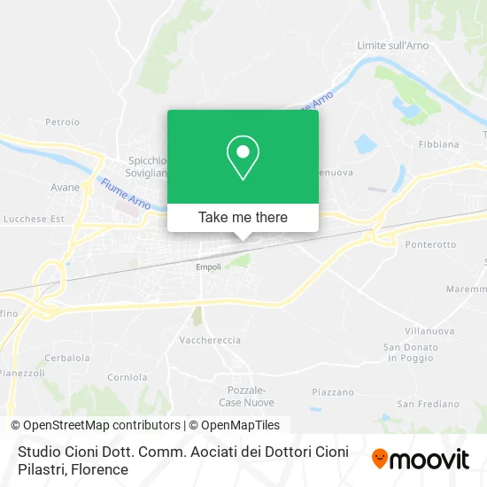 Studio Cioni Dott. Comm. Aociati dei Dottori Cioni Pilastri map