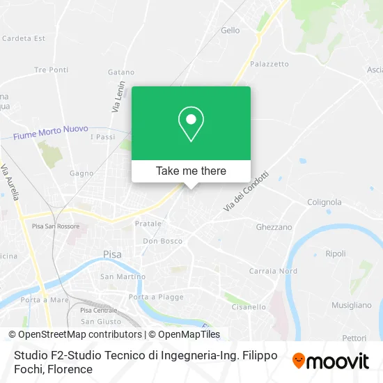 Studio F2-Studio Tecnico di Ingegneria-Ing. Filippo Fochi map