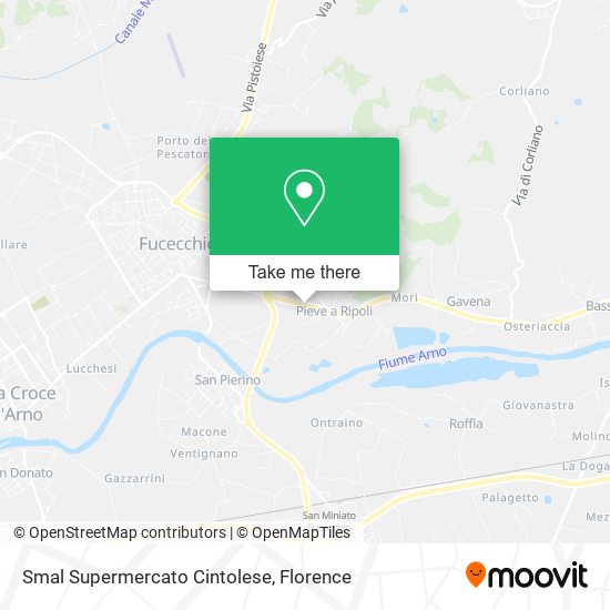 Smal Supermercato Cintolese map