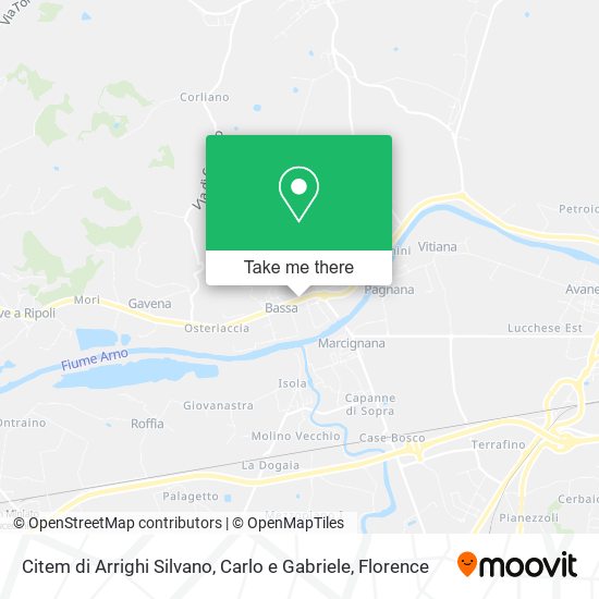 Citem di Arrighi Silvano, Carlo e Gabriele map