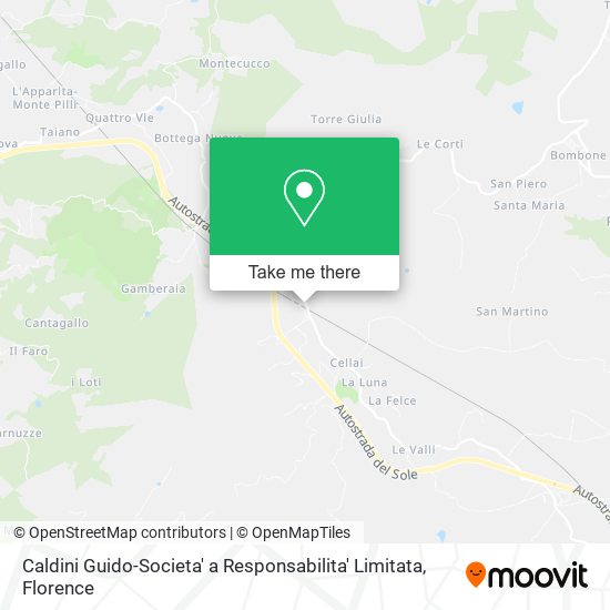 Caldini Guido-Societa' a Responsabilita' Limitata map