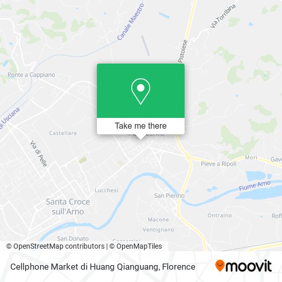 Cellphone Market di Huang Qianguang map