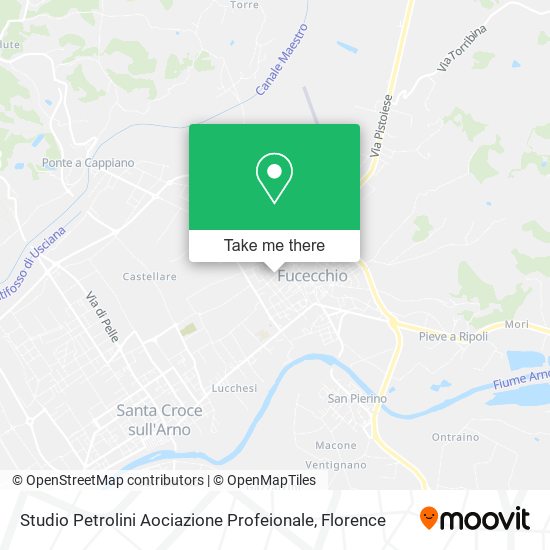 Studio Petrolini Aociazione Profeionale map