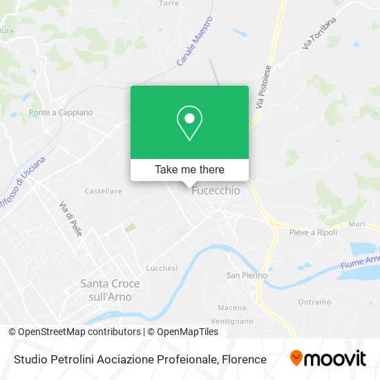 Studio Petrolini Aociazione Profeionale map