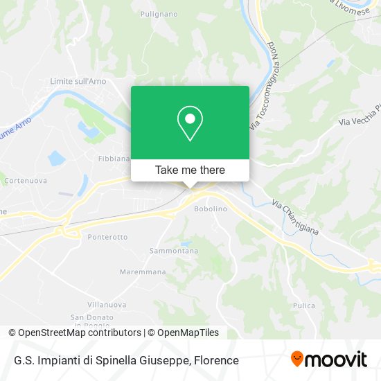 G.S. Impianti di Spinella Giuseppe map