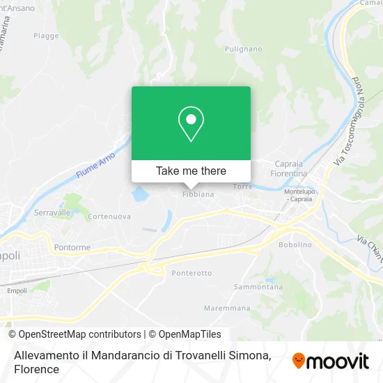 Il Mandarancio Farm by Simona Trovanelli map