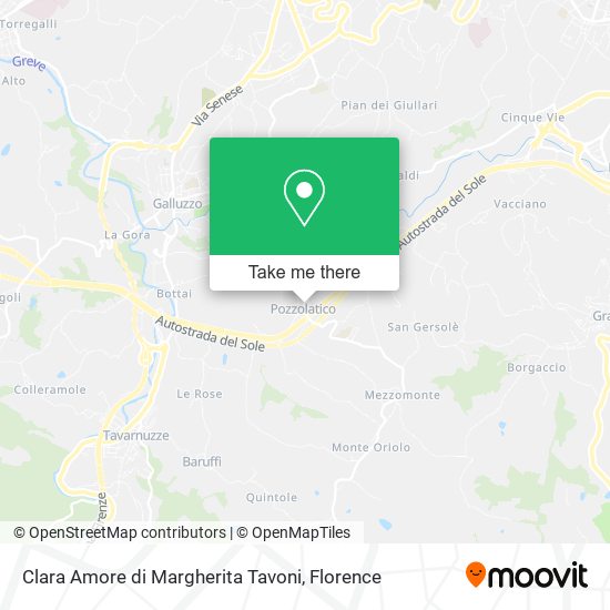 Clara Amore di Margherita Tavoni map